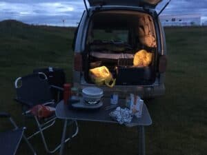 Camping West Iceland