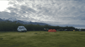 Camping at Skaftafell