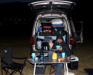 Camping by Seljalandsfoss Camping by Seljalandsfoss