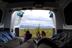 Camping in Húsavík