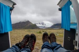 Camping in Vatnajökull national park