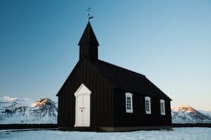 Church Búðir Snæfellsnes Búðakirkja