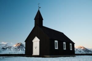 Church Búðir Snæfellsnes Búðakirkja Church Búðir Snæfellsnes Búðakirkja