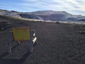 Closed Area Iceland Closed Area Iceland