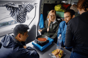 Cooking Icelandic hot dogs