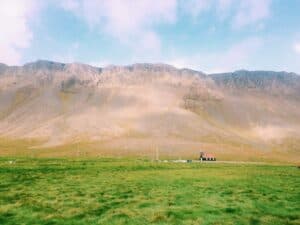 Desolate church in the Westfjords