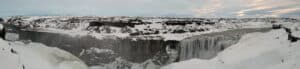 Dettifoss in winter