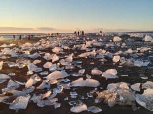 Diamond Beach in November Diamond Beach in November