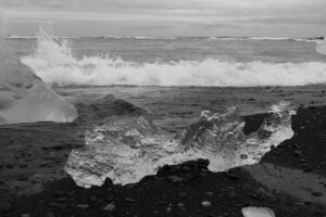 Diamond beach in October Diamond beach in October