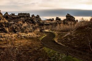 Dimmuborgir rock formations Dimmuborgir rock formations