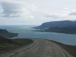 Driving in the Westfjords