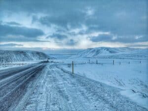 Driving to Blönduós Driving to Blönduós
