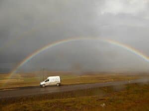 Driving to Stykkishólmur