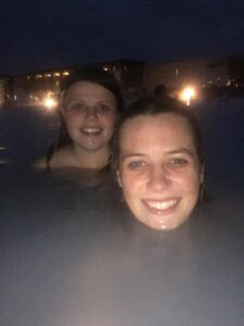 Evening at the Blue Lagoon Evening at the Blue Lagoon