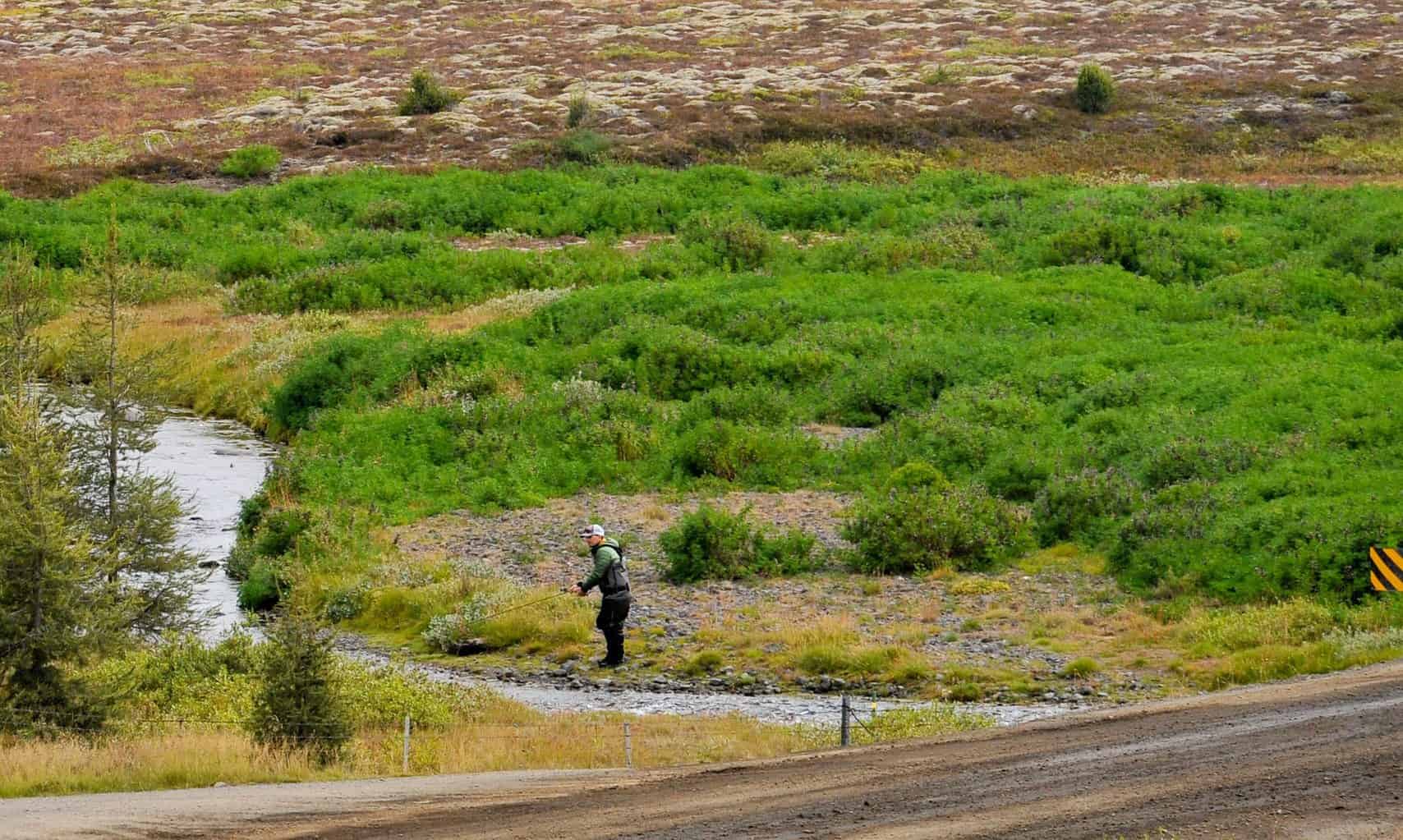 Fishing in Iceland Fishing in Iceland