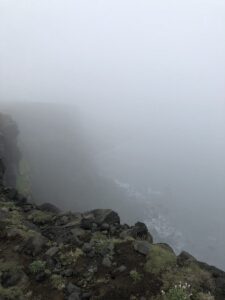 Fog at Reynisfjara