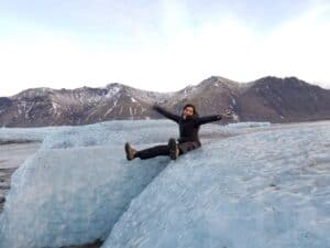 Fun on ice in Iceland