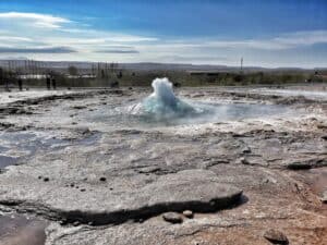 Strokkur Geyser Bubble