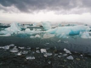 Glacial lagoon Jökulsárlón Glacial lagoon Jökulsárlón