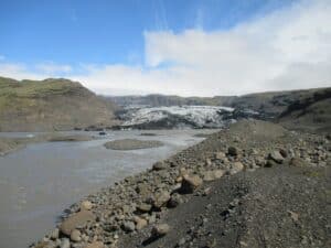 Glacier in the south