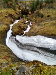 Gorgeous mini waterfall