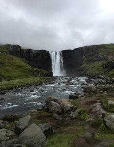 Gufufoss Waterfall