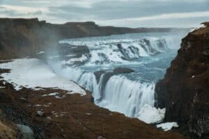Gullfoss falls Gullfoss falls