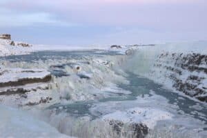 Gullfoss in wintertime Gullfoss in wintertime