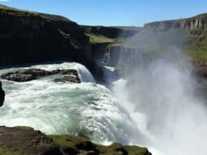 Gullfoss waterfall Iceland