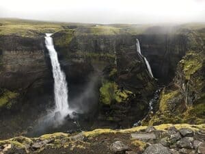 Háifoss Waterfall