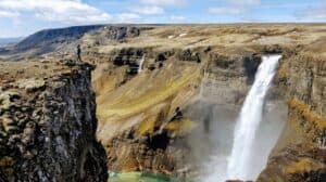 Háifoss Waterfall