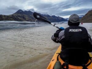 Heinabergslón kayaking Heinabergslón kayaking