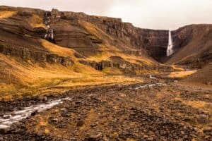 Hengifoss in the fall Hengifoss in the fall