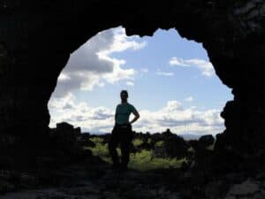 Hiking in Dimmuborgir