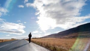 Hiking on the Ring road