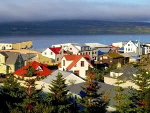 Holmavik village Holmavik village