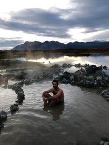 Hot spring in Snæfellsnes