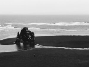 Hvitserkur from above Hvitserkur from above
