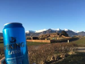 Icelandic light beer Icelandic light beer