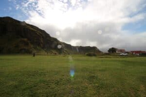 Iceland's most popular waterfall Seljalandsfoss