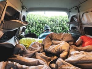 In a camper van around Iceland In a camper van around Iceland