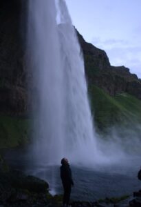 In awe of Seljalandsfoss