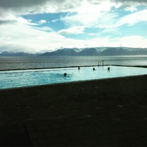 Infinity pool at Hofsós Infinity pool at Hofsós