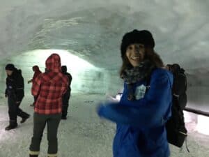 Inside Langjökull Glacier