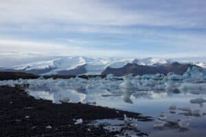 Jökulsárlón in October Jökulsárlón in October