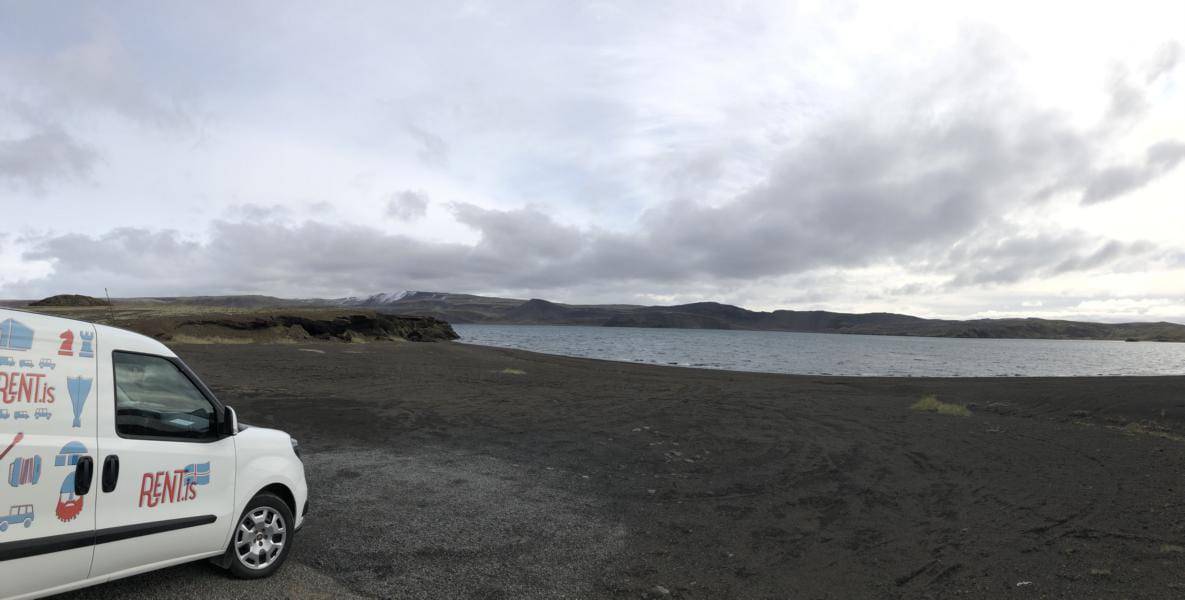 rent.is campervan kerid crater lake Iceland