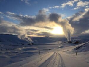 Krafla geothermal plant Krafla geothermal plant