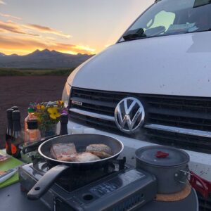 Late night dinner in Iceland Late night dinner in Iceland