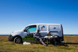 Lunchbreak at Snæfellsnes Peninsula