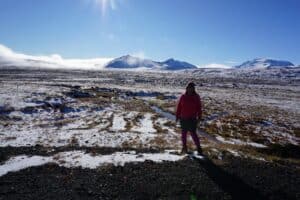 Mount Snæfell hiking